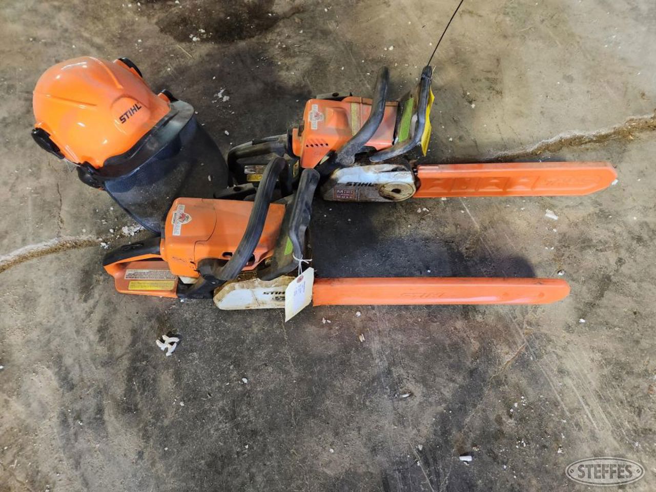 (2) Stihl chain saws